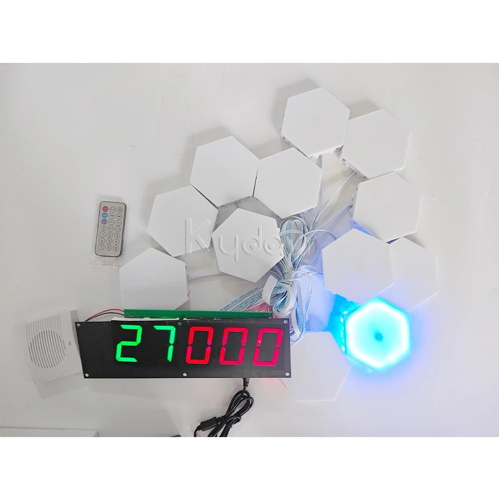 Amusement Park Exercise Responsiveness Interactive Fast Improve Challenge Led Game Reaction Training Lights with Timer