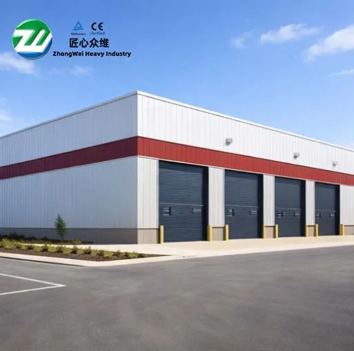 Ocelová konstrukce skladového prostoru a dílny – snadná instalace s certifikátem CE