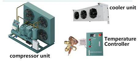 Refrigerated Cold Room Freezer, 220v, R404A - detail 34