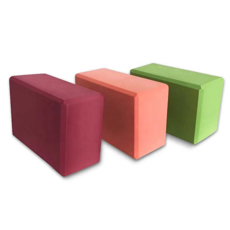 Фитнес-женщина высокое качество Домашний детский тренажерный зал переработанные легкие упражнения экологически чистые Пилатес блоки для йоги с пользовательским