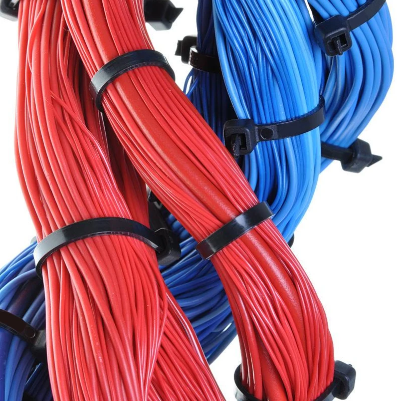 150 Pz Fascette Plastica per Cablaggio 200 x 4 Elettricista