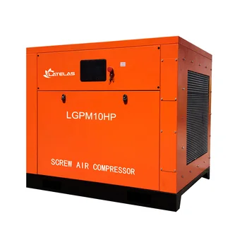 In stock 7.5kw,10kw,15kw low cost electric screw type compressor air