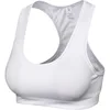 White sport bra