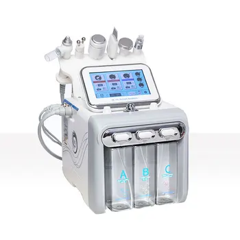 Home Beauty Device Oxygenated Water Aqua Peeling Face Roller Facial Massage Machine Skin Lifting Dermabrasion Facial Machine