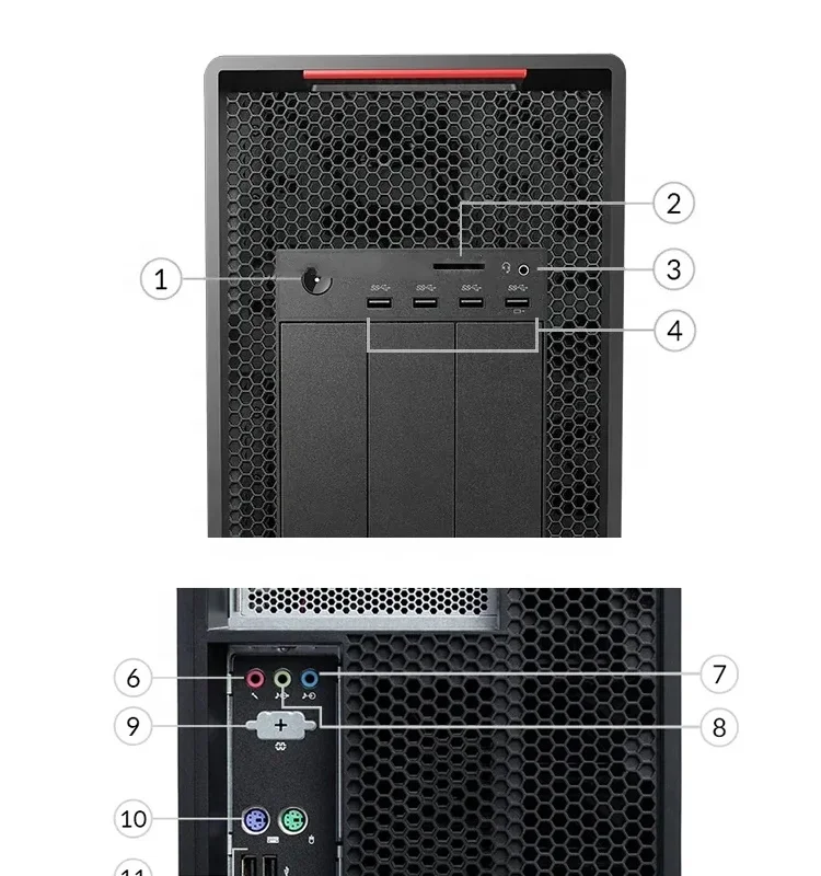 Used Lenovo P920 Tower Workstation with Xeon Processors
