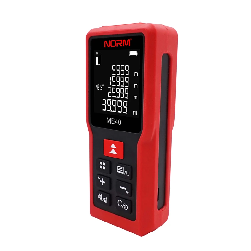 
Лазерный дальномер Norm, цифровой измеритель высотомера, 40 м 