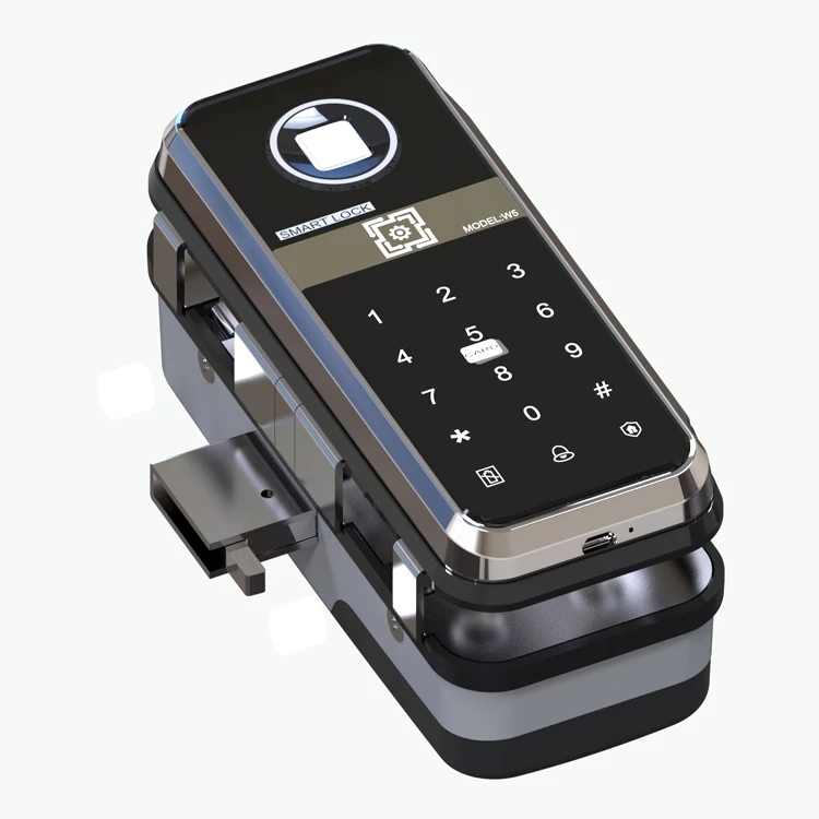 Factory Automatic Smart Digital Fingerprint Door Lock Smart Password Fingerprint Lock With System Repair Function