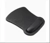 Tapis de souris avec repose-poignet [PU carré noir]