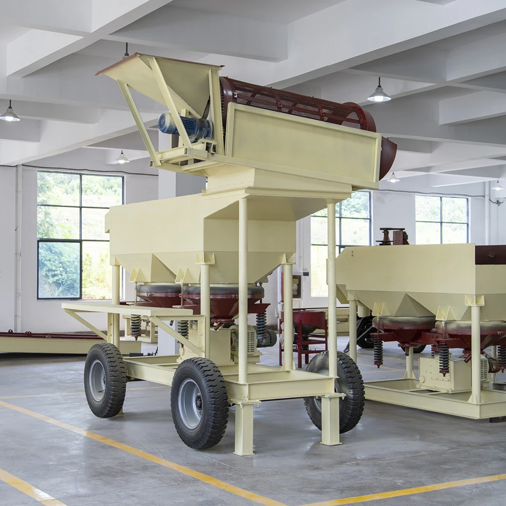 Gemstone Washing Machinery Gravity Concentration Device Jig Separator Machine 1-20tph Jigging Mining Machine Price