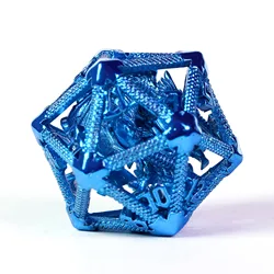 Udixi полигедрал полые драконы Металл D20 d & 20 боковые ролевые Подземелья и Драконы