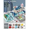 556-7 The Three-Story Car Building Adventure with 6 Cars [Color Box]