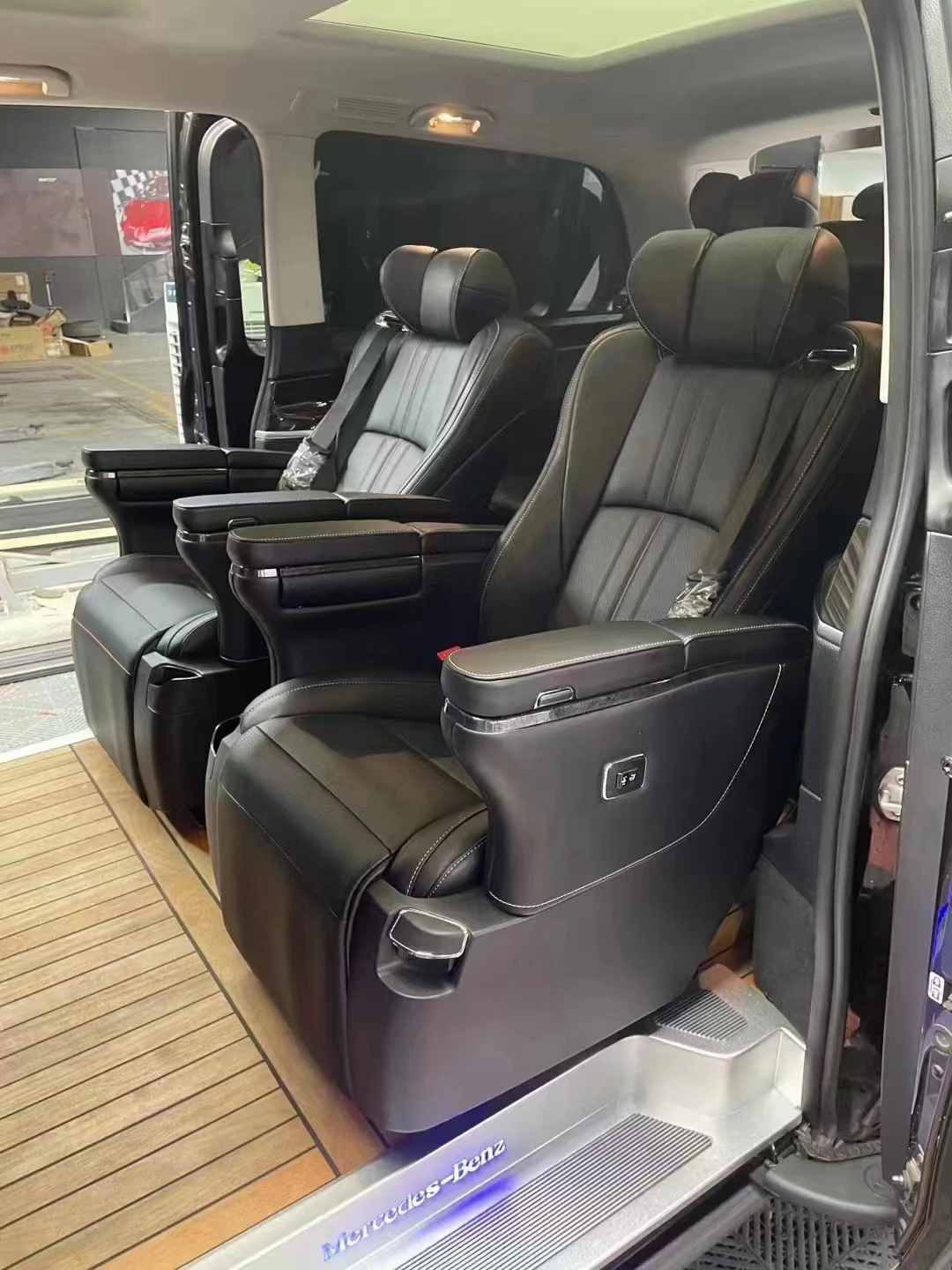 Car Switch Ventilation commuter Hiace Back Swivel Convert Electric Alphard Toyota Vito Modify Sprinter Captain Seat for Van