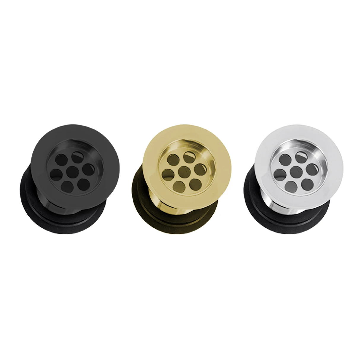 Basin Waste with Brass Plug details