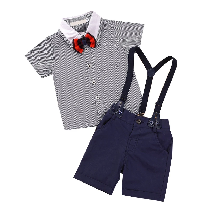 красивого джентльмена для маленьких мальчиков, детские костюмы, 2 вещи в комплекте, одежда для мальчиков