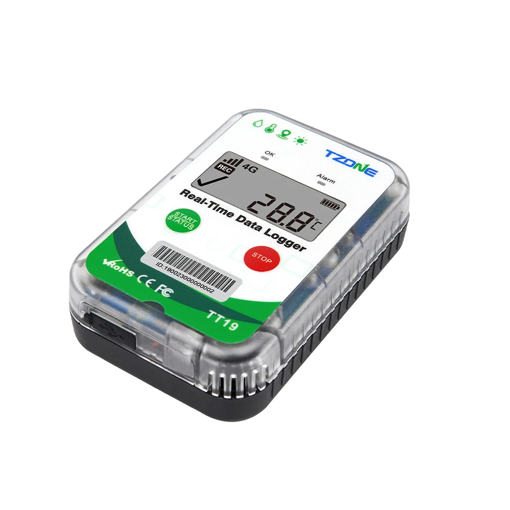 Cold Chain IOT Solution - 4G Temperature Humidity Sensor GPS Tracker