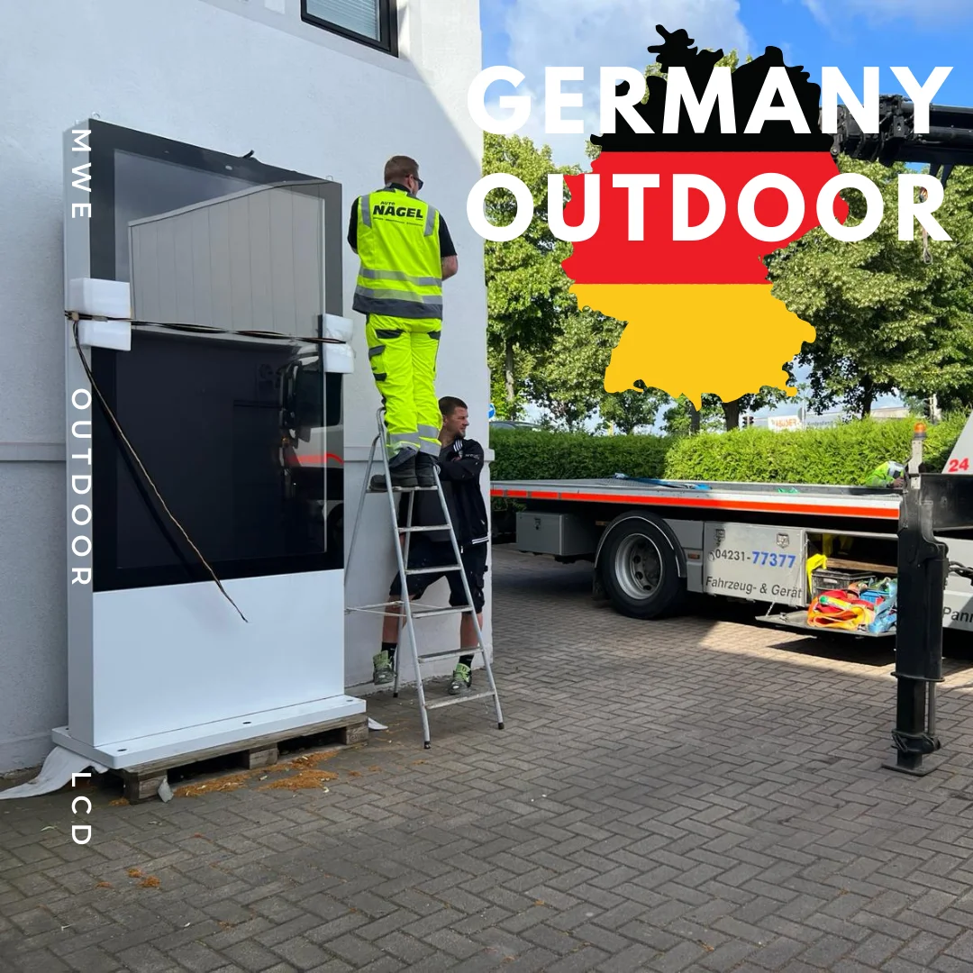 Dominican Outdoor LCD Digital Signage Display European Advertising Display Project case Shenzhen City Marvel Technology Co Ltd