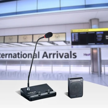 【新品未使用】Talker star本体のみ３万円！ 消音チャンバー付5万円 TAKSTAR DA-239 Microphone Intercom System for Banks & Hospitals