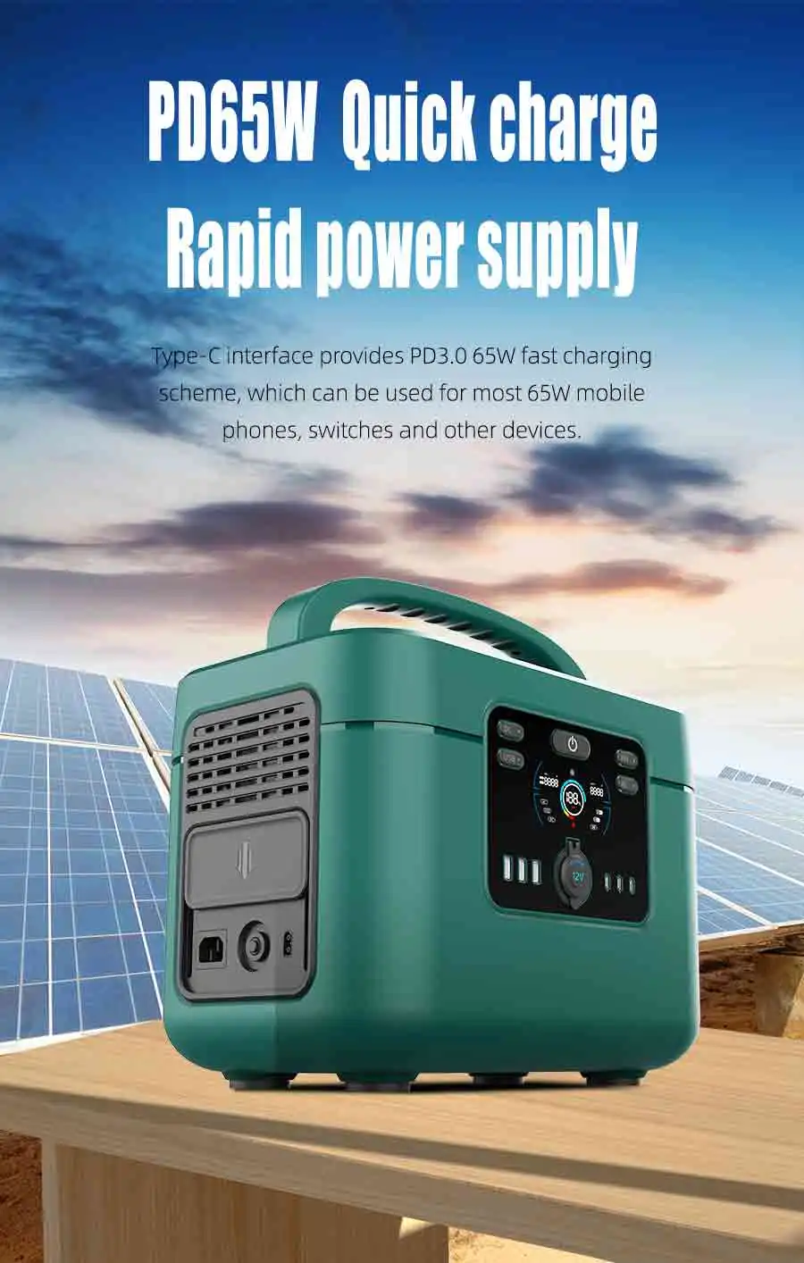 220v 1200w Ups Fast Shipping Camping Outdoor Mobile Power Supply Power