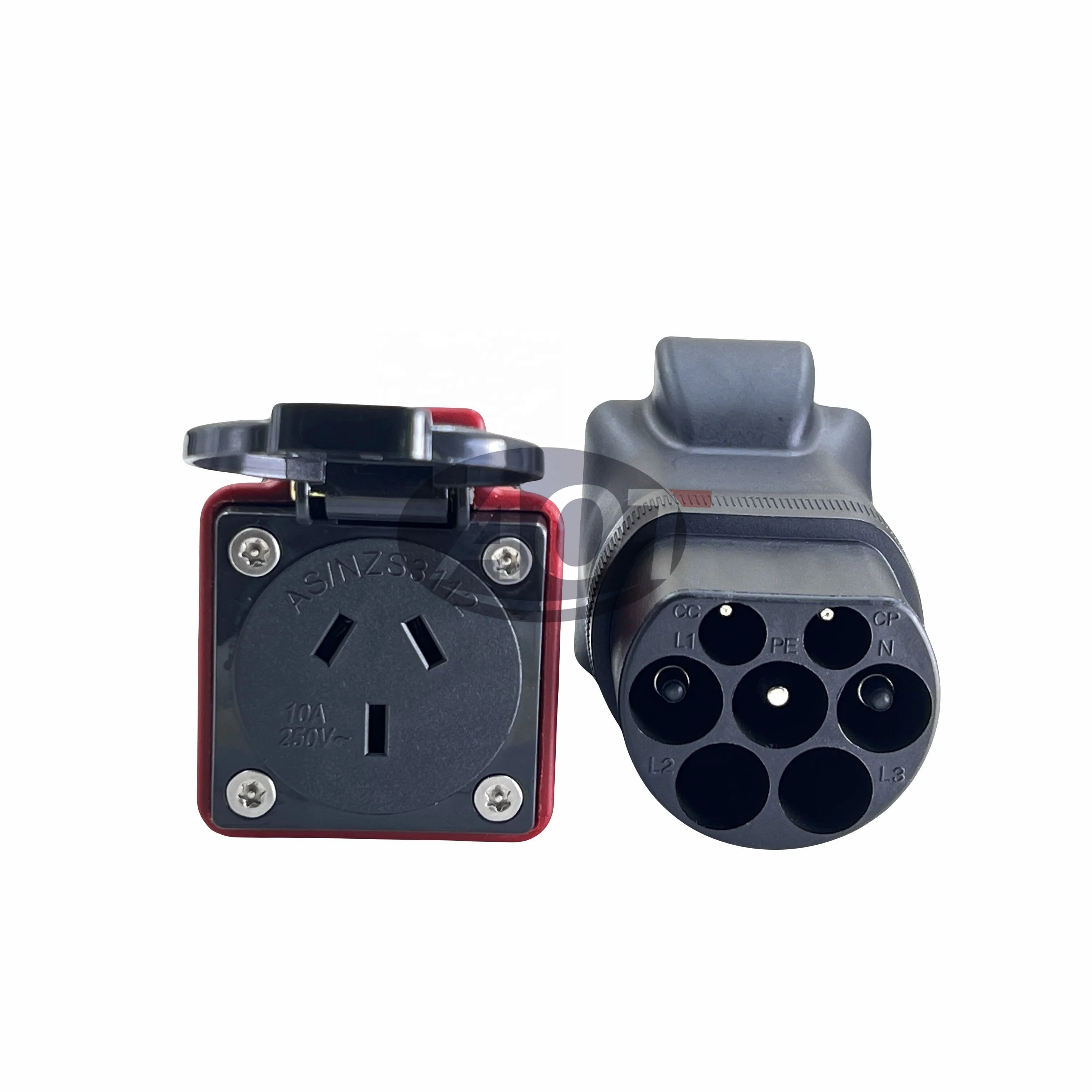 AOTAI Type2 to AC 220V 7KW Adaptor for Type2 Charger Station Type2 to AU Type I socket charging Discharger