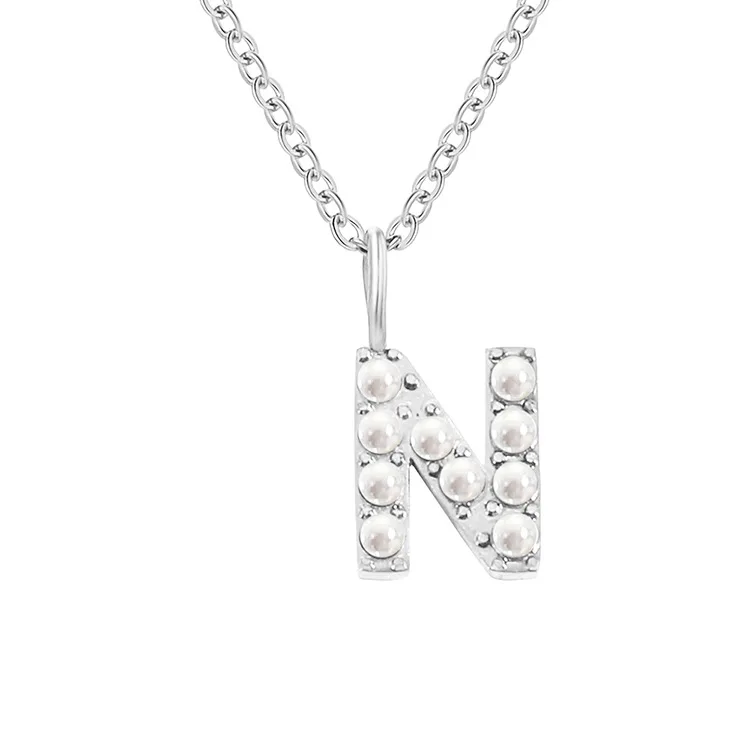 Charms Dainty Initial Necklace