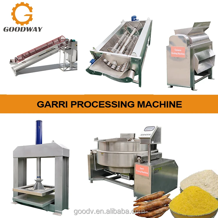Cassava Processing Gari Processing Plant Gari Processing Machine in Nigeria
