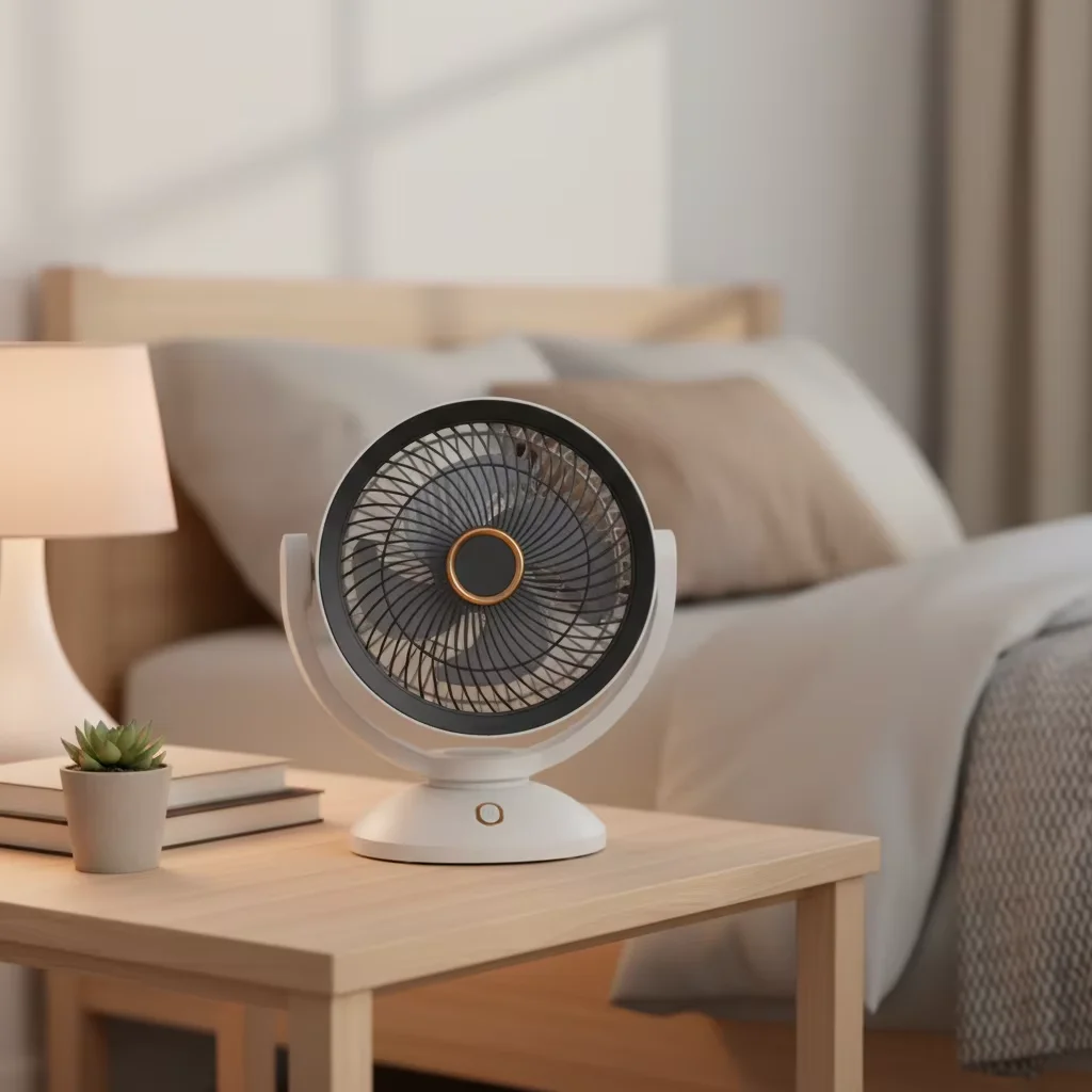 English Portable Clip Fan, USB, Plastic - detail 2