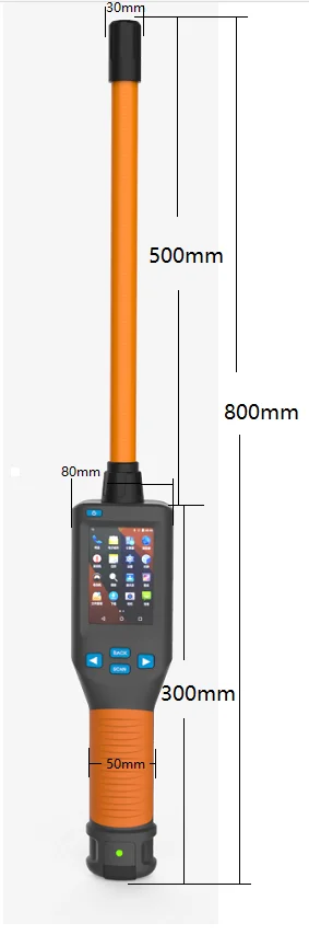 Считыватель ушных бирок с радиочастотной идентификацией животных на большие расстояния карманным считывателем ISO11784/11785 134 2 кГц