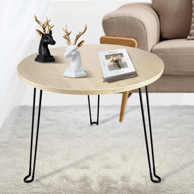 Latest Design Foldable Coffee Table Small Round Table Living Room Outdoor Laptop Table on Sell