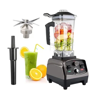 110 v High Power Blender Boron Jar Automatic Cooking Blender,table Blender for Hotel
