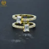 Diamant de couleur or/blanc D
