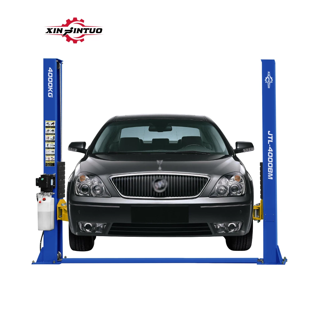 Xinjintuo 4T Manual Release Car Two Post Lift Car Lifter Auto Hoist Vehicle Lifting Elevador De Autos Portatil for Sale