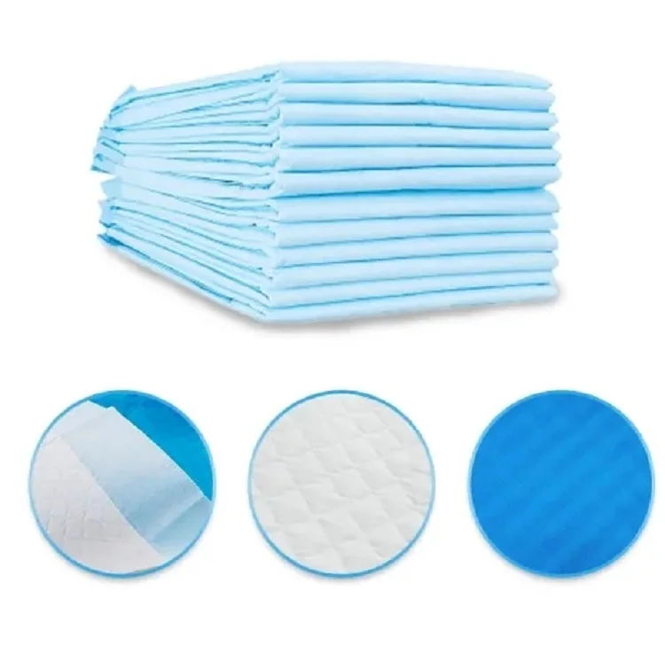 Медицинские быстропоглощающие влагу вкладыши для недержания мочи женские синие одноразовые