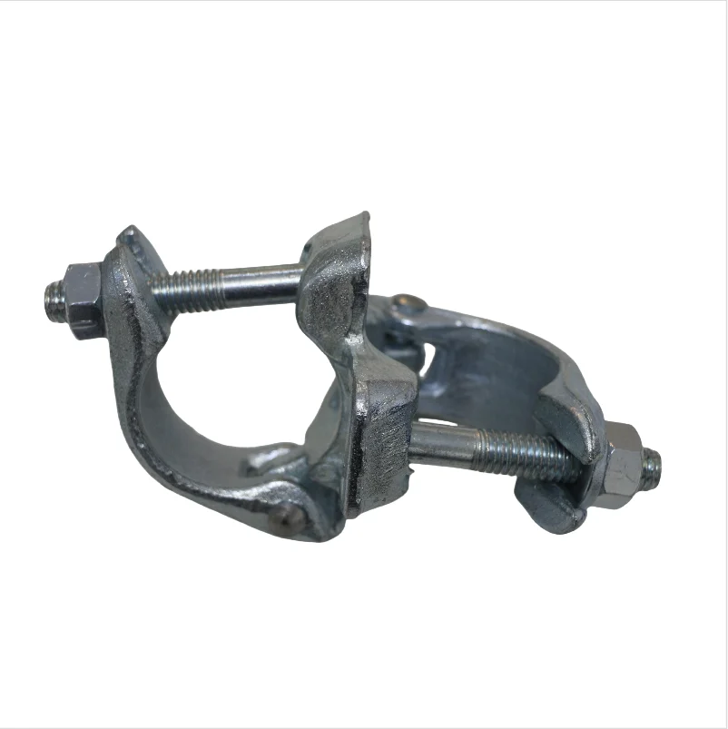 Double Couples Universal Fastener Drop Forged Scaffolding Accessories with Swivel Clamp for Ladder Parts