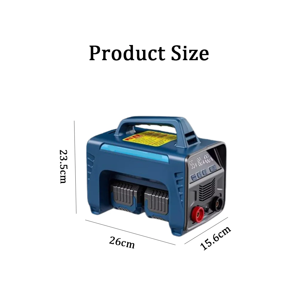 New Lithium Battery Welding Machine Rechargeable Two protection Welding Wireless Portable Battery DC Small Welding Machine