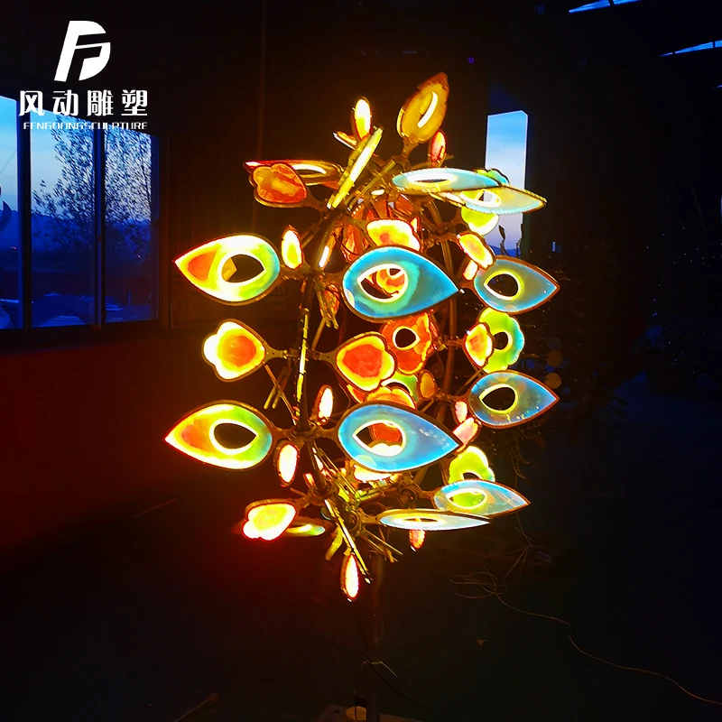 Zen Garden Spinner Wind Sculpture Magic Metal Sculpture