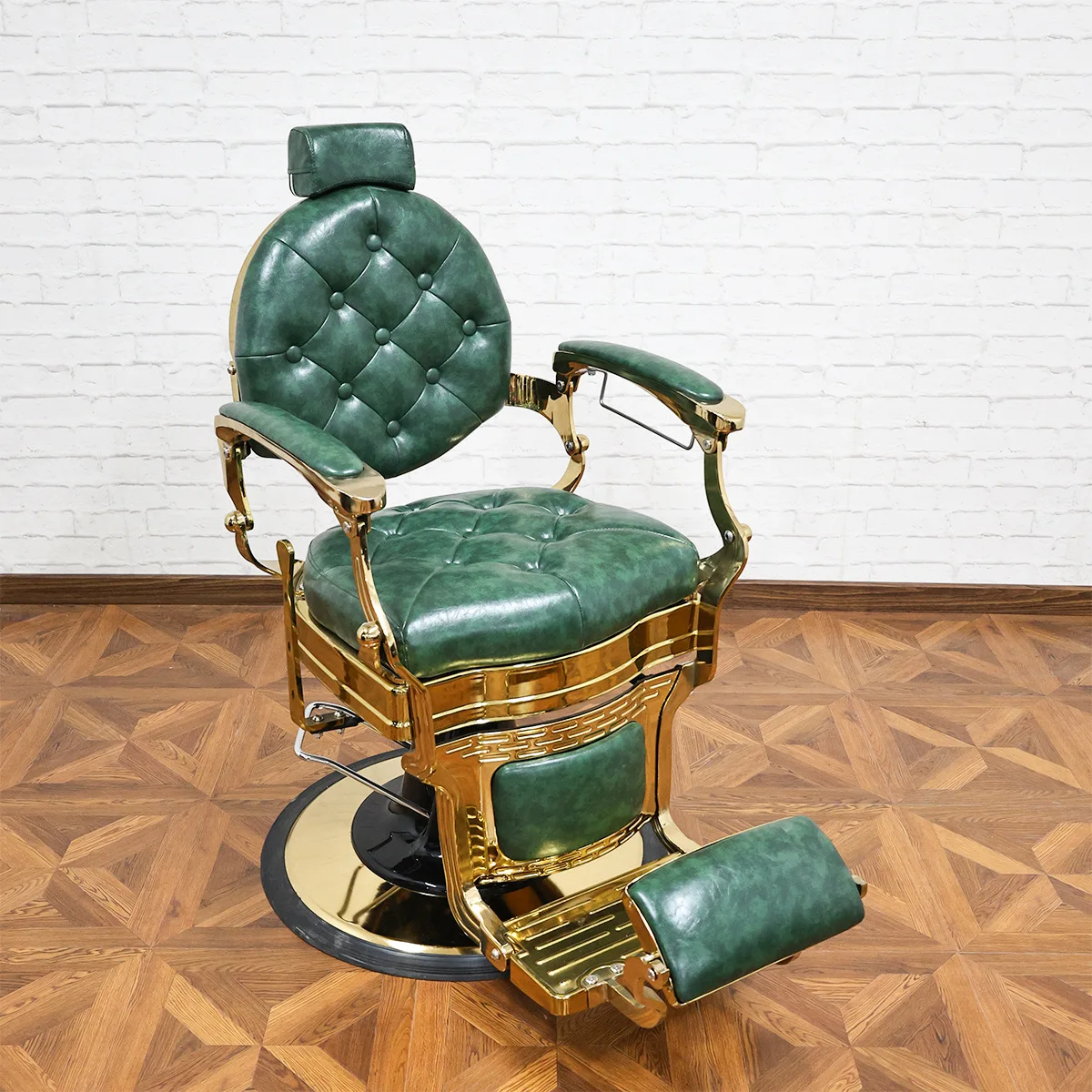 Durable Barber Chair for Salon - Luxury Styling Chair with 360