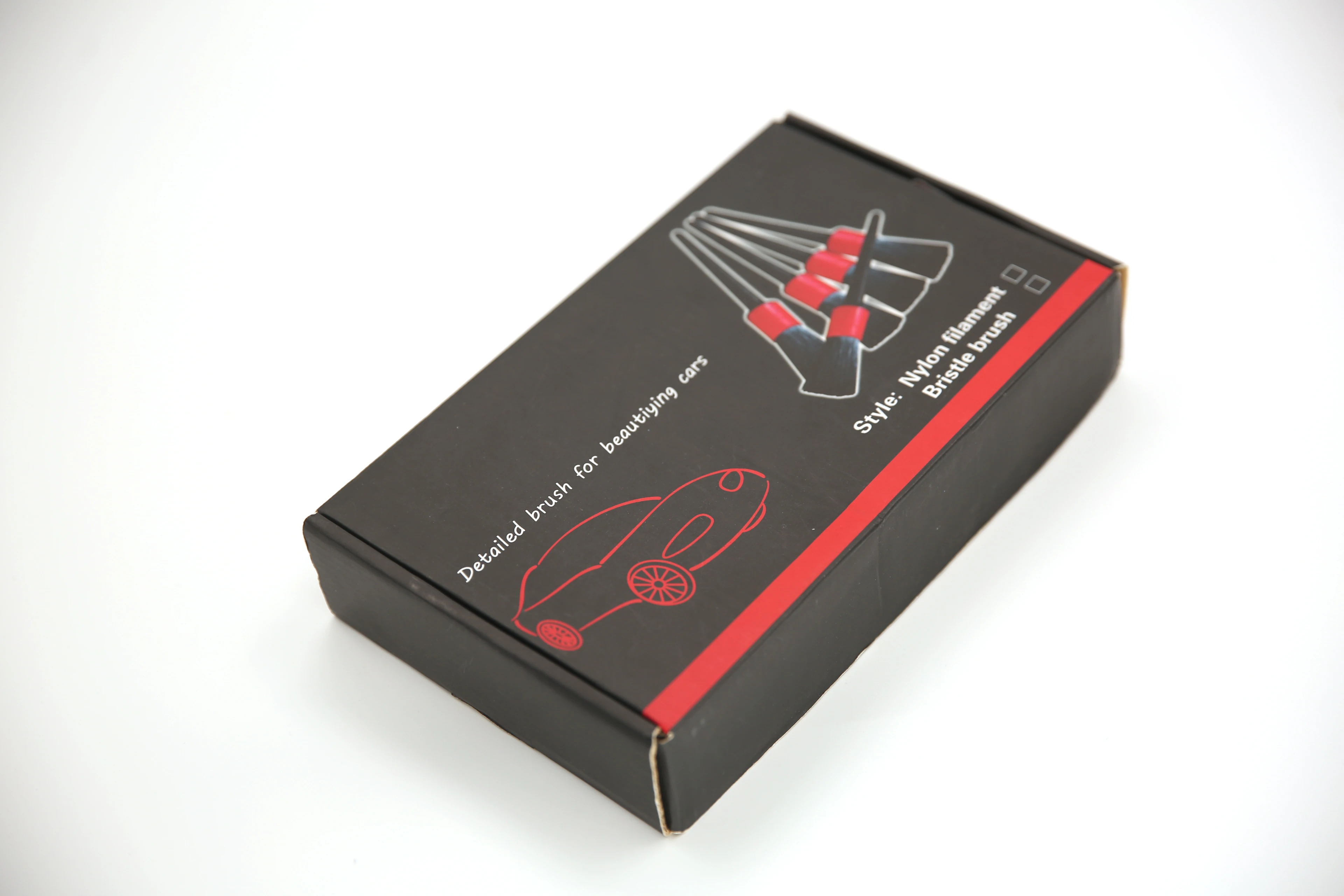 Manual PP Filament Car Detailing Brush Kit 5 Piece For Cleaning