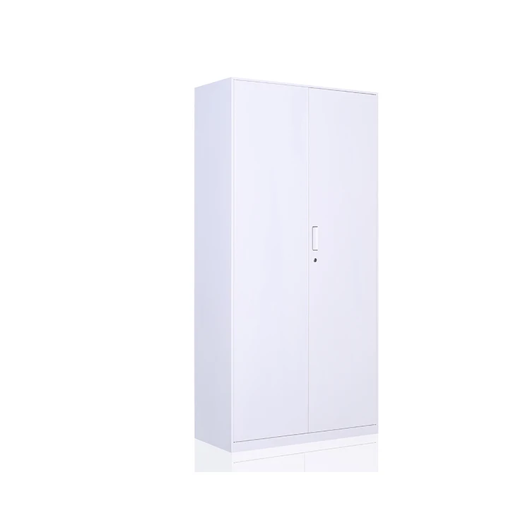 Металлический шкаф для хранения, 2 двери, стальной шкаф для файлов с раздвижной дверью, офисное оборудование