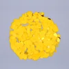 colorful Yellow small round discs, 1.5-2 cm