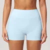 blue shorts