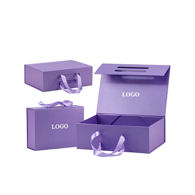 Магнитная упаковка для одежды Подарочная коробка с ручкой детское одеяло упаковочная продажи высокое качество 2022 самый популярный