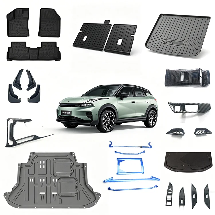 Acessórios para Automóvel Maremlyn para Lynk & Co 06: Tapete para Carro, Protetor de Soleira de Porta, Protetor de Lamas, Protetor de Tela de Navegação, Decoração e Proteção, Peça de Reposição