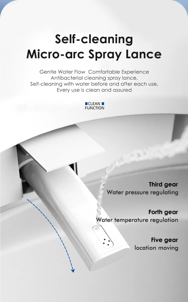 product new design intelligent toilet one piece water closet automatic toilet bowl ceramic smart intelligent wc smart toilet-16