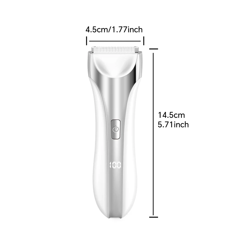 Private Electric Men's Women's Shaver USB Charging Ceramic Blade Egg Shaper Portable Body Groomer Body Hair Trimmer manufacture