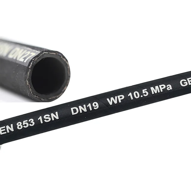 EN 856 4SP Hydraulic Hose Manufacturers In India 4 Inch Suction Expand Rubber Hose