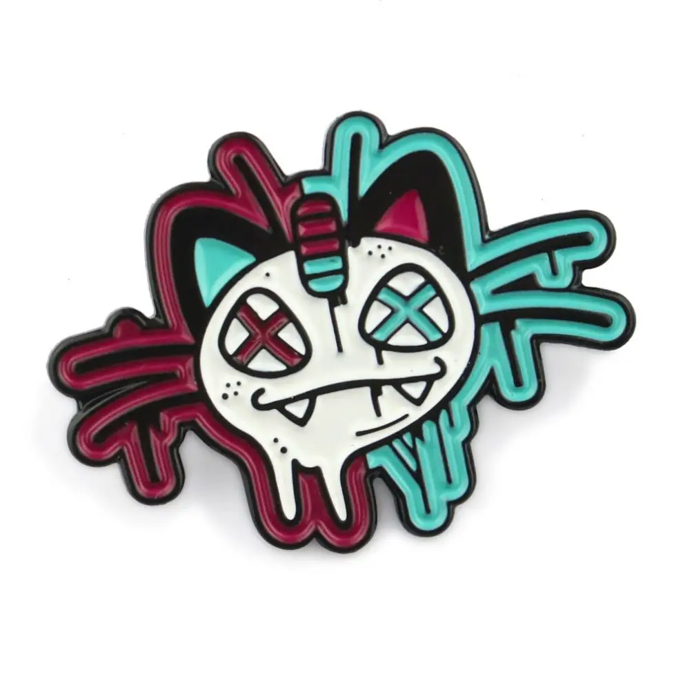 China Manufacturers Cheap Price Wholesale Enamel Pins Horror New Design Custom Enamel Pins Horror