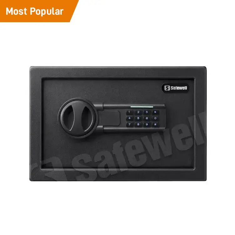 Safewell Most Popular Custom Mini Smart Digit Safe Box for Valuables Jewelry and Documents in Home Hotel Caja Fuerte Coffre Fort