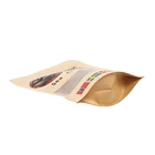Bottom Paper Bag Newest Selling Recyclable Flat Bottom Kraft Paper Bag Zip Lock Paper Bag Food