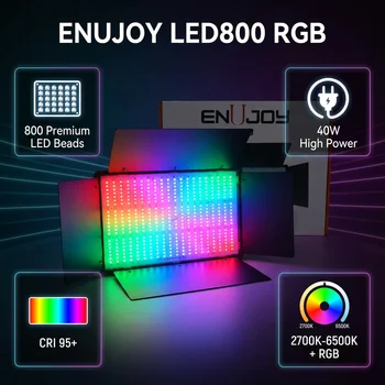 ENUJOY C13 U800 Plastic Mini RGB F750 15V 50W Battery Case with Remote Control detail image