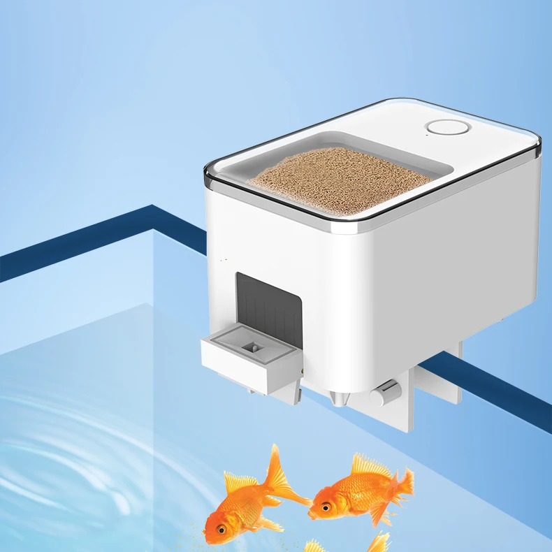 Professional Smart WiFi Remote Automatic Fish Feeder Fish Feed Machine With APP Timing Setting